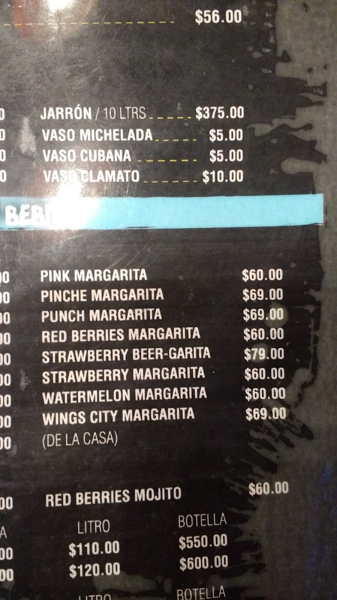 Wings City Plaza Atrios Cuautla Menu - Image 6